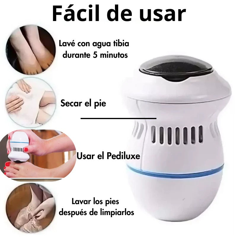 PediLuxe® Removedor  de callos y pulidor de pies