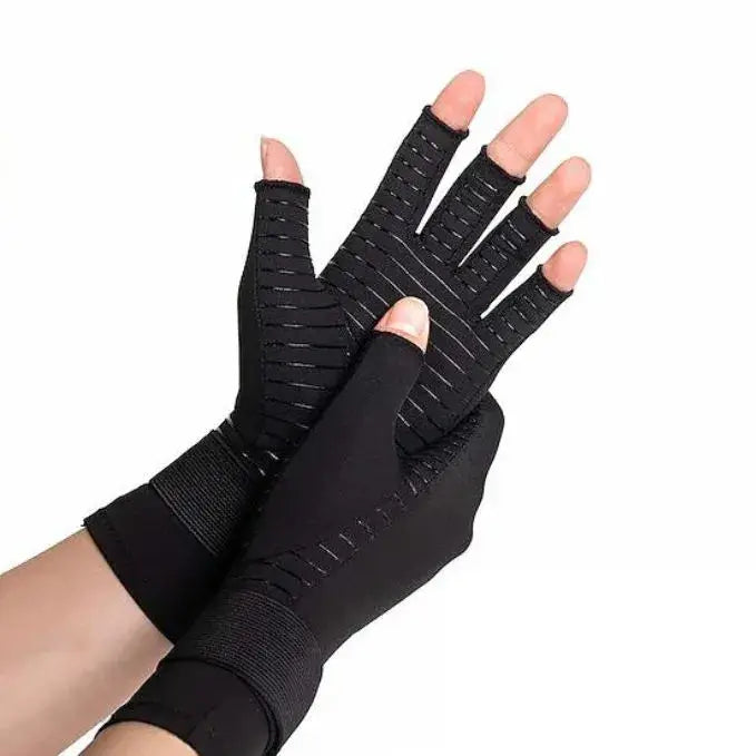 GUANTES DE COMPRESION PARA EL ALIVIO  DEL ARTRITIS,  GUANTE CON CORREA AJUSTABLE